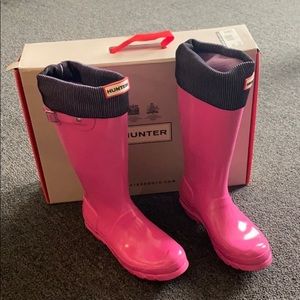 Pink Hunter Boots